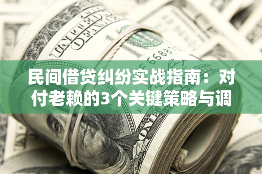 济南民间借贷纠纷实战指南：对付老赖的3个关键策略与调解盲区解析