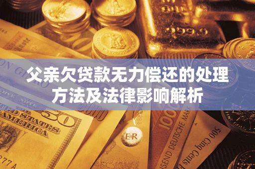 济南父亲欠贷款无力偿还的处理方法及法律影响解析