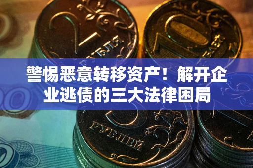 济南警惕恶意转移资产！解开企业逃债的三大法律困局